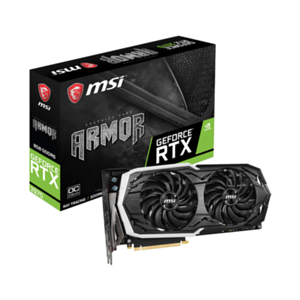 MSI GeForce RTX 2070 Armor OC 8GB GDDR6 - Tarjeta Gráfica Gaming