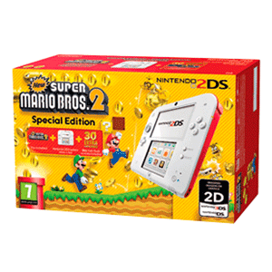 Nintendo 2DS Roja + New Super Mario Bros 2