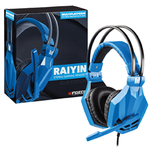 Auriculares Raiyin Azul Indeca Sound PS4-XONE-NSW-PC