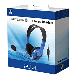 Auriculares Estéreo Project Sustain Azules -Licencia oficial- - Auriculares Gaming