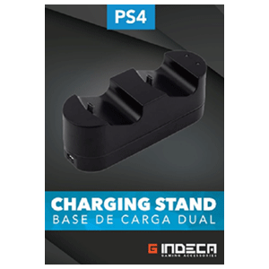 Cargador Dual de mandos PS4 Indeca Gaming