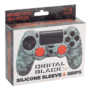 Funda de Silicona + 2 Grips para Controller FR-Tec Digital Black