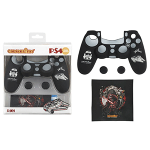 Kit 5 Accesorios mando PS4 Calaveritas