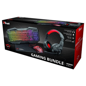 Trust GXT 1180RW Gaming Bundle 4 in 1 LED Multicolor - Pack Gaming