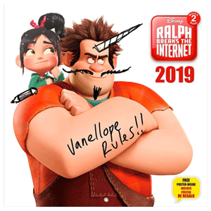 Calendario 2019: Ralph Rompe Internet