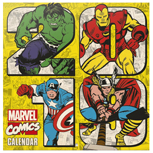 Calendario 2019: Marvel Comics