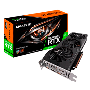 GIGABYTE GeForce RTX 2070 WINDFORCE 8GB GDDR6 - Tarjeta Gráfica Gaming