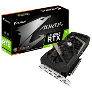 GIGABYTE AORUS GeForce RTX 2070 8GB GB GDDR6 - Tarjeta Gráfica Gaming