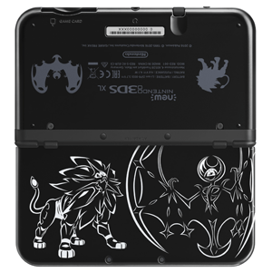 New Nintendo 3DS XL Negra Edición Pokémon Sol y Luna