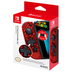 Controlador Izquierdo con cruceta Hori Mario - Licencia oficial-