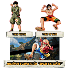 DLC Mision + 2 trajes One Piece World Seek XONE DLC Mision + 2 trajes One Piece World Seek XONE