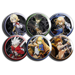 Set 6 chapas Blazblue Central Fiction Special Edition NSW Set 6 chapas Blazblue Central Fiction Special Edition NSW