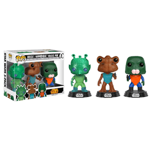 Pack de 3 Figuras POP Star Wars: Greedo, Hammerhead y Walrus Ed. Limitada