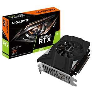 GIGABYTE GeForce RTX 2070 MINI ITX 8GB GDDR6 - Tarjeta Gráfica Gaming