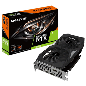 GIGABYTE GeForce RTX 2060 OC 6GB GDDR6 - Tarjeta Gráfica Gaming