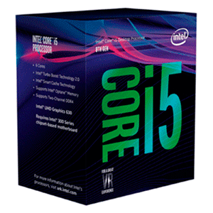 Intel Core i5-8400 2.8Ghz 6-Core LGA1151 - Microprocesador Intel Core i5-8400 2.8Ghz 6-Core LGA1151 - Microprocesador