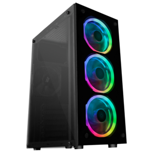 Mars Gaming MCG RGB Cristal Templado ATX