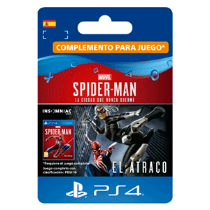 Marvel's Spider-Man: El Atraco PS4 para Playstation 4 en GAME.es