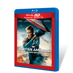 Capitán América El Soldado de Invierno Bluray + Bluray 3D