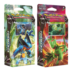 Baraja 60 Cartas Pokemon Sol y Luna: Tormenta Celestial