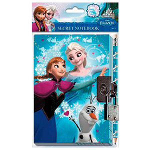 Diario Secreto + Lapiz Frozen
