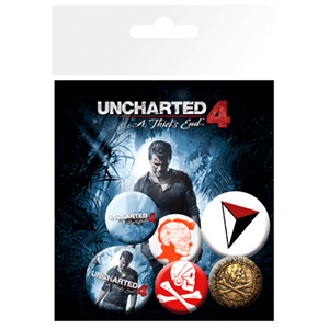 Pack de Chapas Uncharted 4