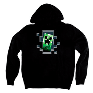 Sudadera Minecraft "Creeper Inside" Talla XL