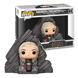 Figura POP Juego de Tronos: Daenerys en Trono Dragonstone Figura POP Juego de Tronos: Daenerys en Trono Dragonstone
