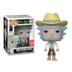 Figura POP Rick y Morty: Western Rick
