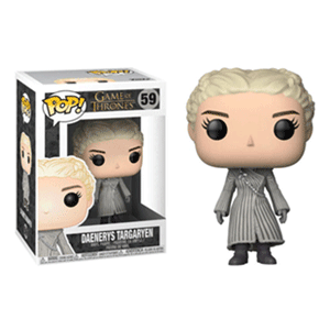 Figura POP Juego de Tronos: Daenerys con Abrigo Blanco Figura POP Juego de Tronos: Daenerys con Abrigo Blanco