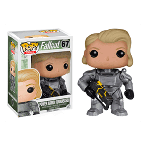 Figura POP Fallout Mujer Servoarmadura sin Casco Ed. Lim