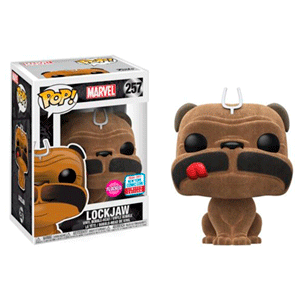 Figura POP Marvel Inhumans: Lockjaw Flocked