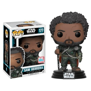 Figura POP Star Wars Rogue One: Saw Guerrera NYCC