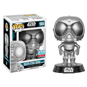 Figura POP Star Wars Rogue One: Death Star Droid Chrome