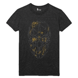 Camiseta Dishonored 2 Máscara de Corvo Talla L