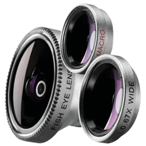 Set de Lentes Kusstom K6 para smartphone/tablet
