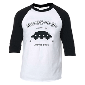 Space Invaders UFO Raglan M