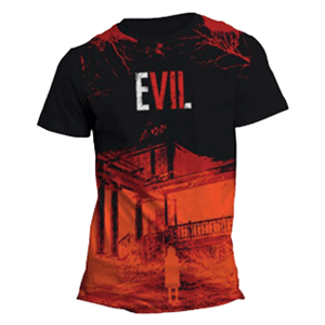 Camiseta Resident Evil VII: Sublimation Orange Talla XL