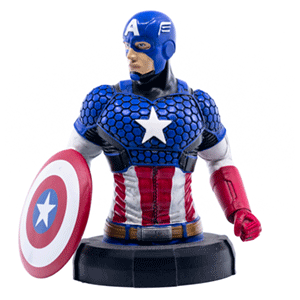 Busto de Resina MARVEL: Capitán América