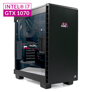 GAMEPC eSports GS20W - i7-6700 - GTX 1070 8GB - 16GB - 2TB HDD + 240GB SSD - W10 - Ordenador Sobremesa Gaming