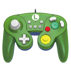 Controller con Cable Hori Luigi Ed. Super Smash Bros -Licencia oficial- Controller con Cable Hori Luigi Ed. Super Smash Bros -Licencia oficial-