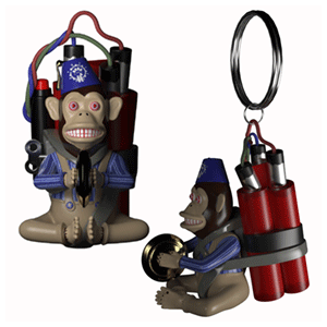 Llavero CoD:BO4 Monkey Bomb