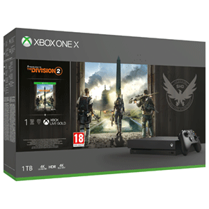 Xbox One X 1TB + Tom Clancy`s The Division 2