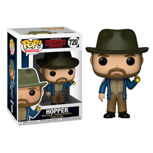 Figura POP Stranger Things: Hopper con Flashlight Figura POP Stranger Things: Hopper con Flashlight