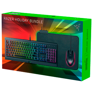 Razer Holiday Bundle Teclado+Ratón+Alfombrilla RGB - Pack Gaming