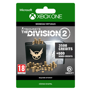 Tom Clancy´S The Division 2: 4100 Premium Credits Pack Xbox One Tom Clancy´S The Division 2: 4100 Premium Credits Pack Xbox One