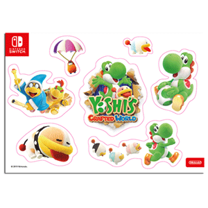 Yoshi's Crafted World - Set de pegatinas Yoshi's Crafted World - Set de pegatinas