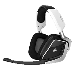 CORSAIR Void Pro RGB Wireless Dolby 7.1 Blanco PC - Auriculares Gaming Inalámbricos