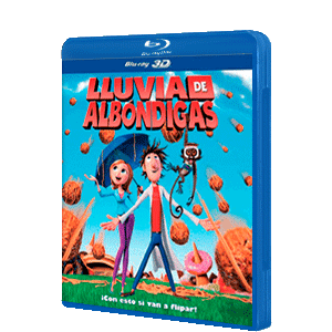 Lluvia de Albóndigas Bluray 3D Lluvia de Albóndigas Bluray 3D