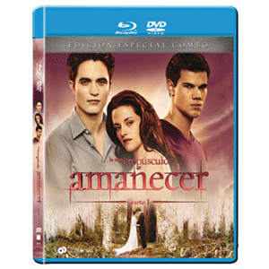 Crepusculo:Amanecer Parte 1-Ed. Plastico (Comb) Crepusculo:Amanecer Parte 1-Ed. Plastico (Comb)
